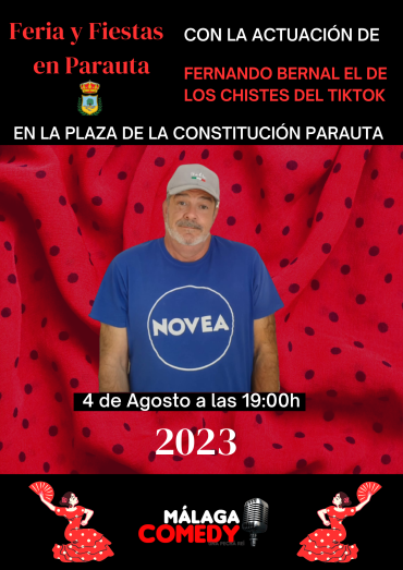 MÓNOLOGOS EN FERIA EN PARAUTA 2023 CON FERNANDO BERNAL